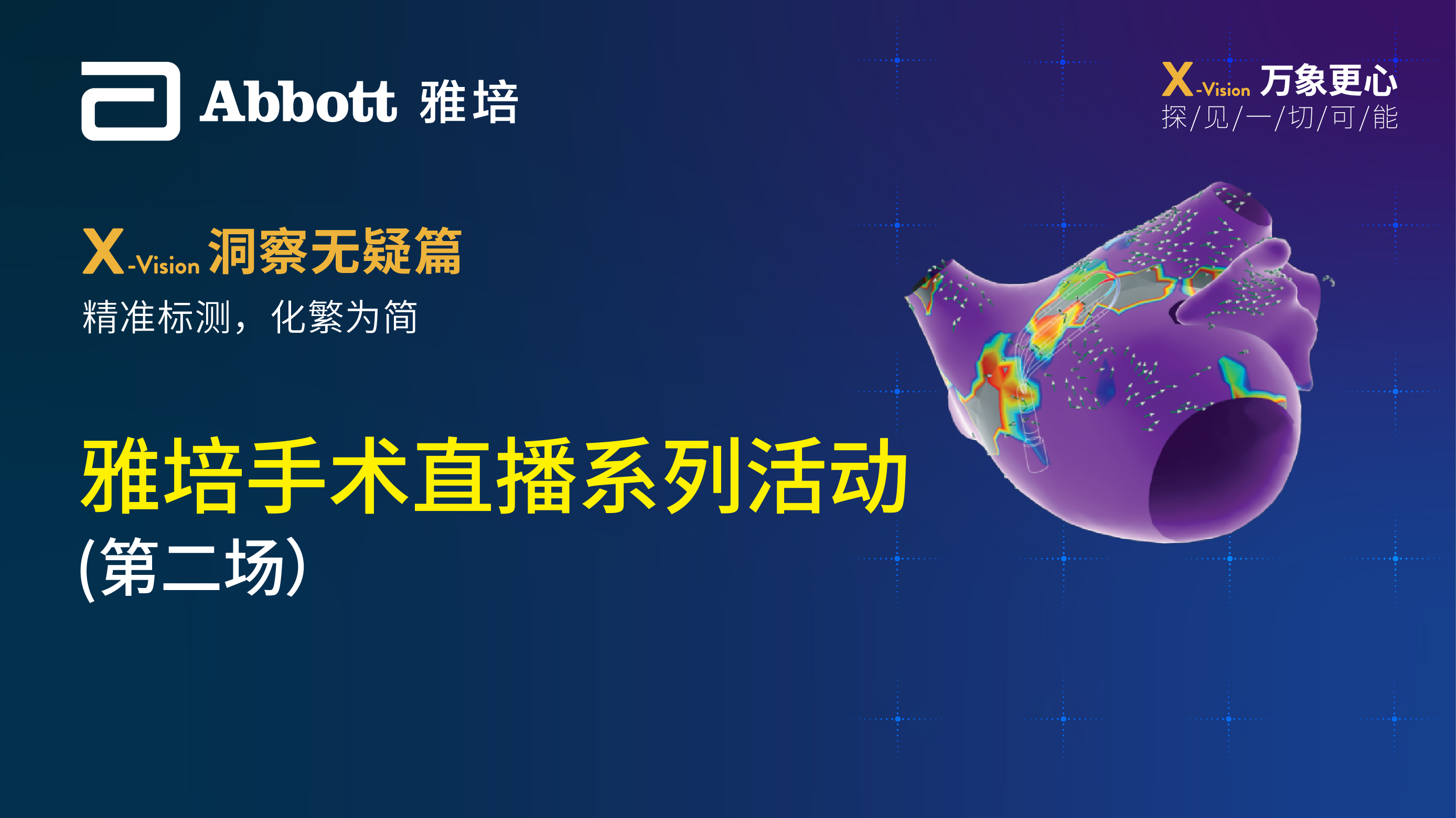 雅培手术直播系列活动（第二场）—X-vision洞察无疑篇