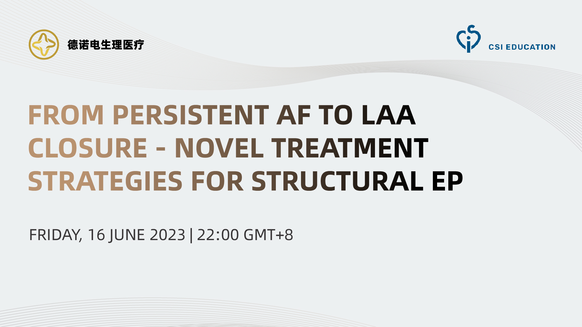 FROM PERSISTENT AF TO LAA CLOSURE - NOVEL TREATMENT STRATEGIES FOR ...