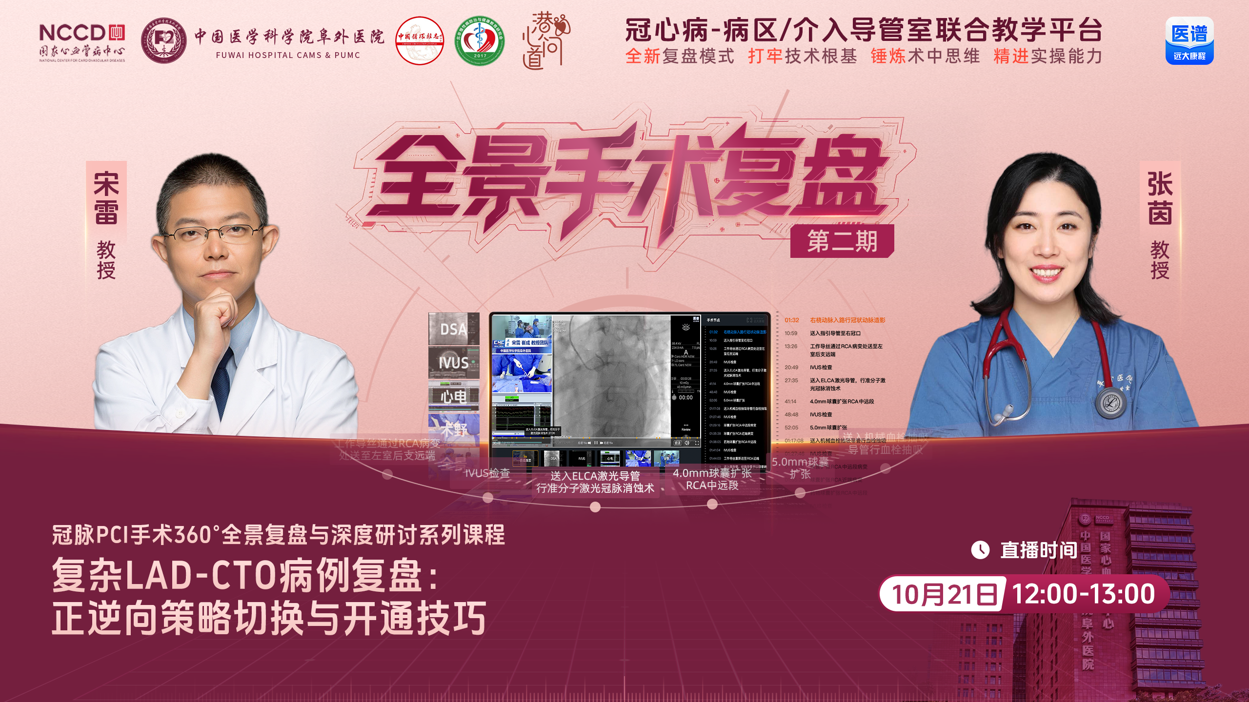 复杂LAD-CTO病例复盘：正逆向策略切换与开通技巧