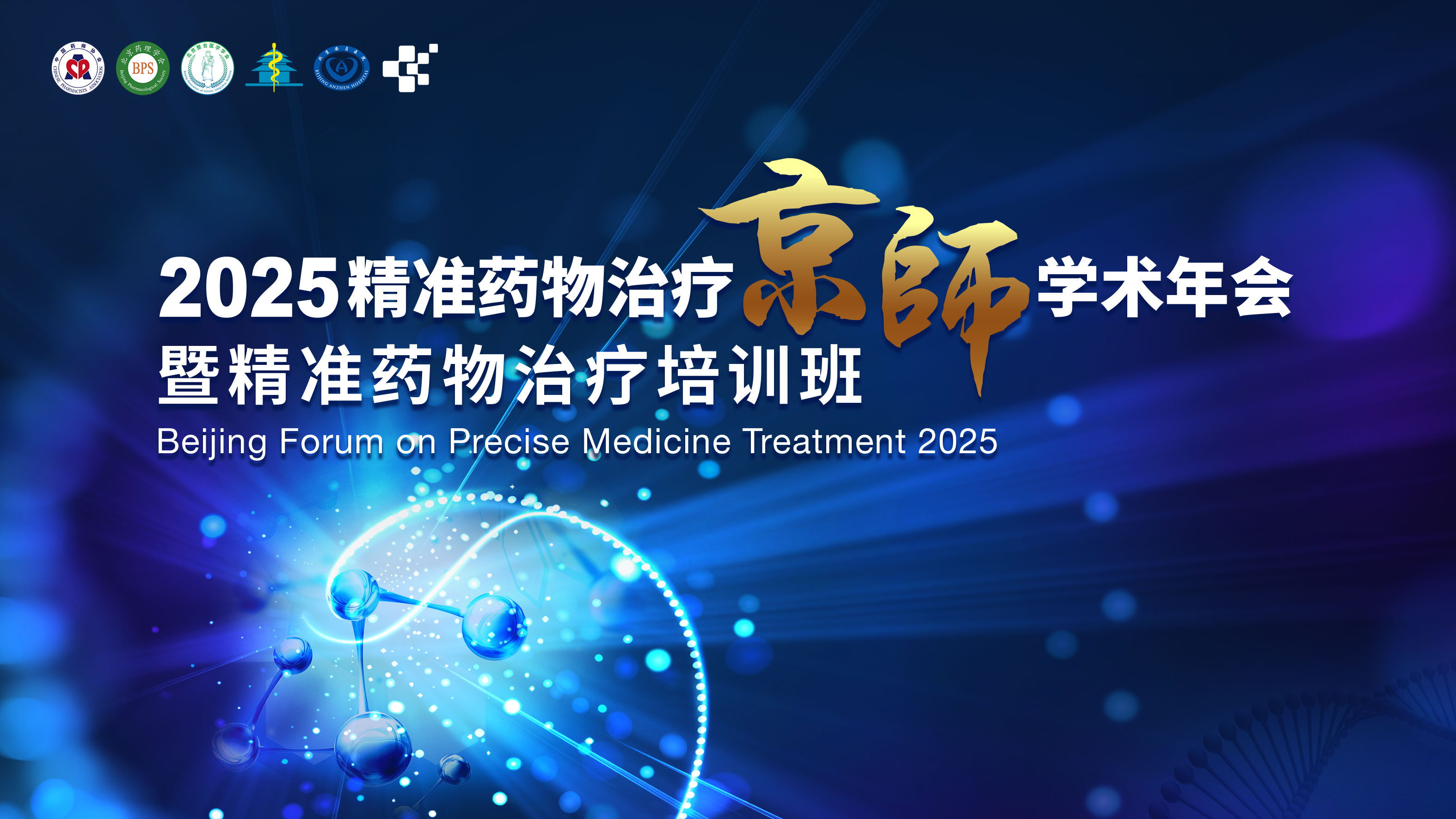 2025精准药物治疗京师学术年会 
暨精准药物治疗培训班