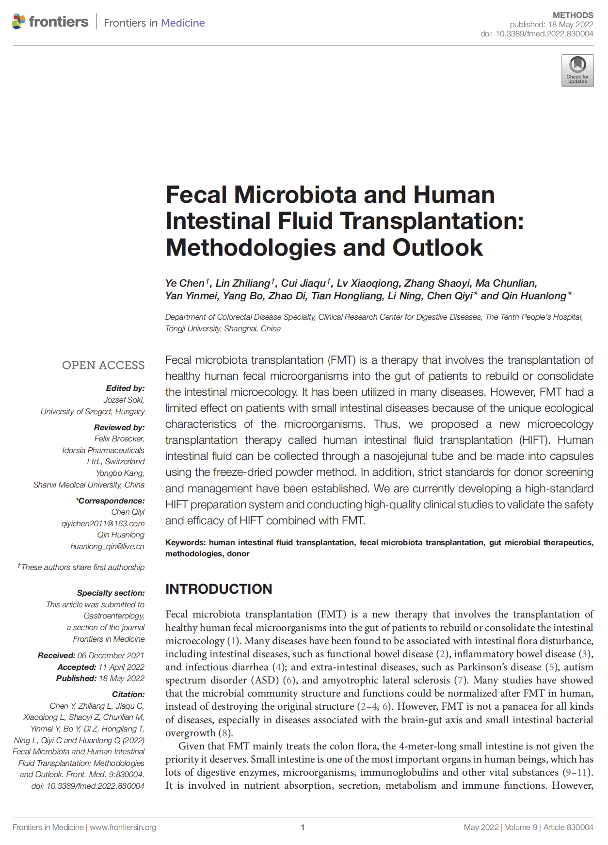  Frontiers In Medicine 