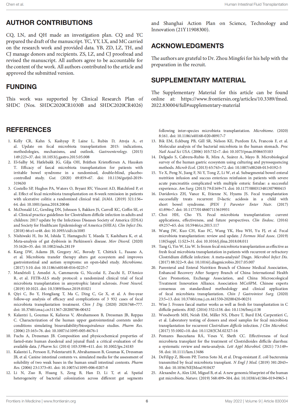  Frontiers In Medicine 